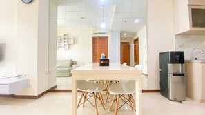 Dining room - Cozy Living 2Br Apartment At Green Bay Condominium (Jakarta)