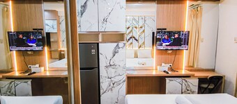 Neat And Tranquil Studio At Delft Ciputra Makassar Apartment