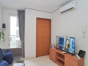 Standard Apartment | Television - Tranquil And Comfy 2Br At Cinere Bellevue Suites Apartment (Depok)