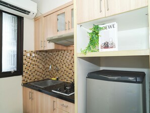 Standard Apartment | Private kitchen - Practical 2Br For 3 Pax At Kebagusan City Apartment (Jakarta)