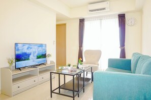 Standard Apartment | Living room - 2Br Apartment Near Paramadina University Cikarang At Meikarta (Cikarang)