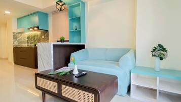 Apartemen Standar | Ruang keluarga