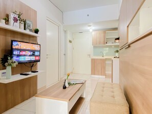 Standard Apartment | Living room - Practical 2Br For 4 Pax At Springlake Summarecon Bekasi Apartment (Bekasi)