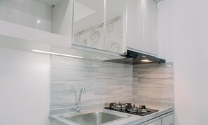 Standard Apartment | Dapur peribadi | Cerek elektrik 