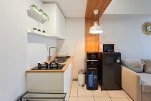 Standard Apartment | Private kitchen - Comfortable And Nice 2Br At Apartment M-Town Residence (Gading Serpong)
