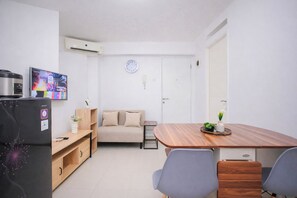 Standard Apartment | Living room - Strategic And Homey 2Br At Bassura City Apartment (Jakarta)