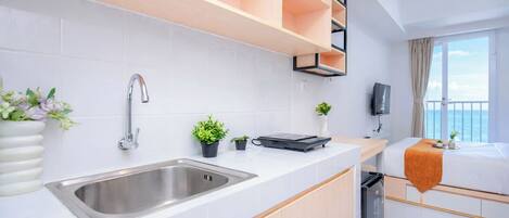 Studio Standard | Cuisine privée | Bouilloire électrique