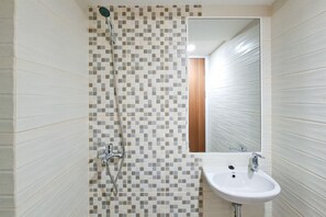 Standard Apartment | Bathroom - Restful 1Br For 2 Pax With City View At Cisauk Point Apartment (Pagedangan)