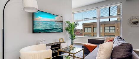 Apartment, 2 Schlafzimmer, Nichtraucher, Küche | Wohnbereich