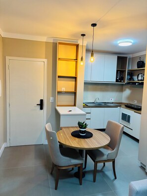 Private kitchen - Ravello Residencial – Comfort and tranquility in Foz do Iguaçu (Foz do Iguaçu)