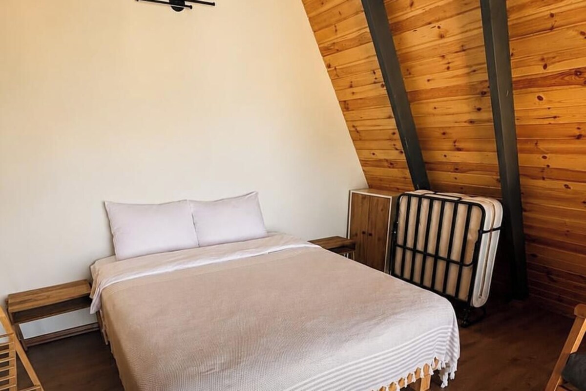 Bungalow, vista al mar | Camas Select Comfort, wifi gratis y decoración personalizada 
