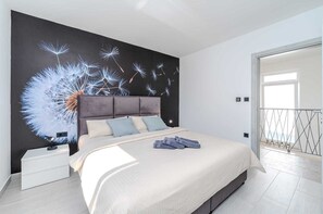 4 bedrooms, iron/ironing board, free WiFi, bed sheets - Villa Valle - Modern Villa with Pool and Wellness on the Island of Krk (Malinska (Krk))