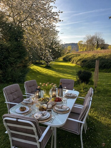 Maison Marly | Jacuzzi & Castle View by Dordogne