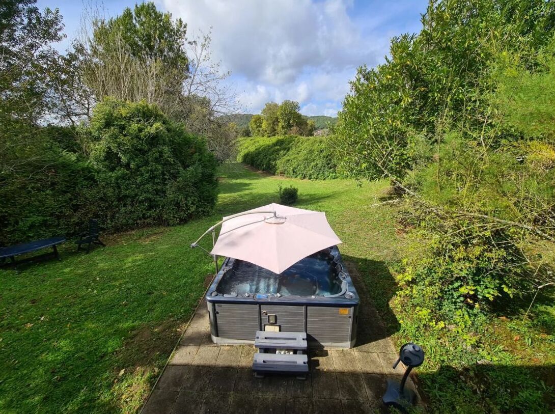 Outdoor spabad