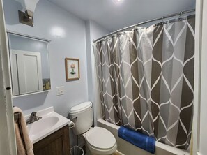 Hair dryer, towels, soap, toilet paper - Mt. Morris Chain Waterfront Lake House (Wautoma)