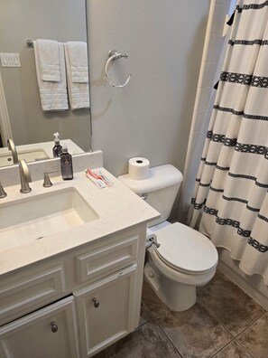 Hair dryer, bidet, towels, soap - Cozy 1-bedroom full unit next to Houston Downtown (Houston)