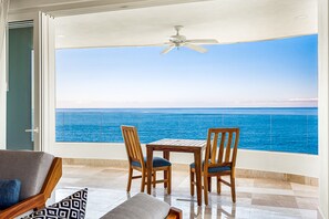 Condo, Multiple Beds, Balcony, Ocean View (Blue Horizon 1001 at Residences) | Outdoor dining - Oceanfront Condo With Huge Balcony, Sweeping Ocean View & Amazing Pool (Puerto Vallarta)