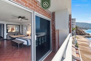 Studio, 1 King Bed with Sofa bed, Balcony, Ocean View (Costa Sur Dlx Estudio Frente al Mar 4) | View from room - Costa Sur Deluxe Estudio Frente al Mar 4 (Puerto Vallarta)