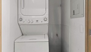 Apartment, 1 King Bed with Sofa bed, Jetted Tub, Pool View (Zenith 503) | Laundry - Amazing 1 BR Condo in Romantic Zone - Rooftop Pool (Puerto Vallarta)