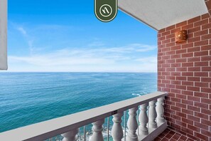 开间, 1 张特大床和 1 张沙发床, 阳台, 海洋景观 (Costa Sur Estudio 1) | 客房景观