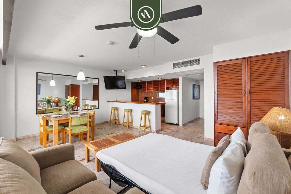 公寓式客房, 1 张特大床和 1 张沙发床, 阳台, 海洋景观 (Costa Sur Suite 2) | 住宿内部