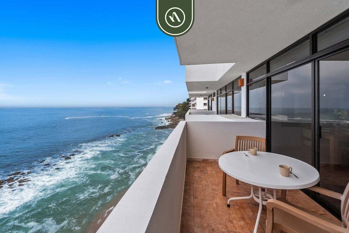 Appartement, 1 kingsize bed met slaapbank, balkon, uitzicht op zee (Costa Sur Suite 2) | Uitzicht vanuit de kamer