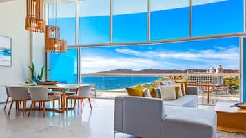 Condo, Multiple Beds, Pool Access, Ocean View (Ocean Vista Oasis at Maritima Playa) | Living area