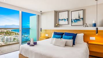 Condo, Multiple Beds, Pool Access, Ocean View (Ocean Vista Oasis at Maritima Playa) | 3 bedrooms, individually decorated, individually furnished, bed sheets