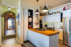 Condo, 1 King Bed, Pool Access, Ocean View (Paraiso del Mar) | Private kitchen - Charming Condo Featuring Ocean Views, Pool & Private Terrace (Puerto Vallarta)