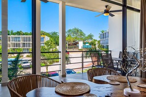 View from room - Serene Gated Retreat With Pool & Lush Gardens Your Perfect Couple Getaway (Nuevo Nayarit)