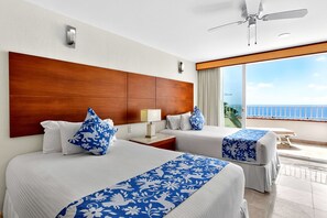 Apartment, Multiple Beds, Pool Access, Ocean View (Grand Miramar A201) - Relaxing Coastal Escape With Panoramic Views, Pool, hot tub & Sunny Terrace (Puerto Vallarta)