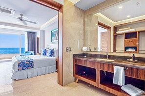 Condo, 1 cama King size, acceso a la alberca, vista al océano (Blue Horizon 204 at Residences) | 1 habitación, decoración personalizada y muebles diferentes 