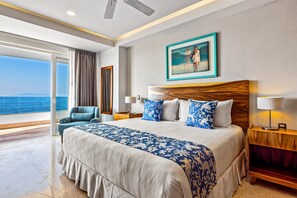 คอนโด, เตียงคิงไซส์ 1 เตียง, ใช้สระว่ายน้ำได้, วิวทะเล (Blue Horizon 204 at Residences) | 1 ห้องนอน, ห้องพักตกแต่งอย่างมีเอกลักษณ์, ตกแต่งพิเศษโดยเฉพาะ