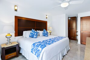 Apartment, Multiple Beds, Pool Access, Ocean View (Grand Miramar B108) - Well-located Hillside Suite With Rooftop Pool, Fitness Center & Family Features (Puerto Vallarta)