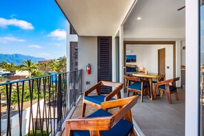 Apartment, Mehrere Betten, Balkon, Bergblick (Mountain Vista at Duva 405) | Speisen im Freien