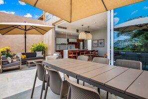 House, Multiple Beds, Pool Access, Ocean View (Villa B Nayar Tortugas, # 31) | Outdoor dining - Ocean-view Getaway With Patio, Grill, Roof Deck, & On-site Pools (La Cruz de Huanacaxtle)