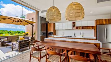 Casa, varias camas, acceso a la alberca, vista al océano (Villa B Nayar Tortugas, # 31) | Cocina privada