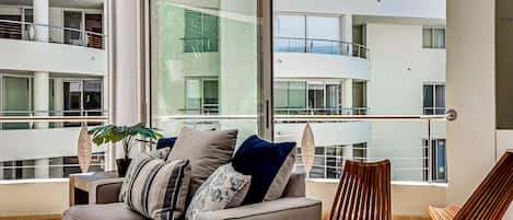 Condo, Multiple Beds, Pool Access, Pool View (Nitta Condo # 104) | Living area