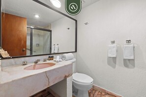 Condo, 1 King Bed with Sofa bed, Balcony, Ocean View (Costa Sur Suite 1) | Bathroom - Oceanview 1 BR Condo - Pool - Cleaning Included (Puerto Vallarta)