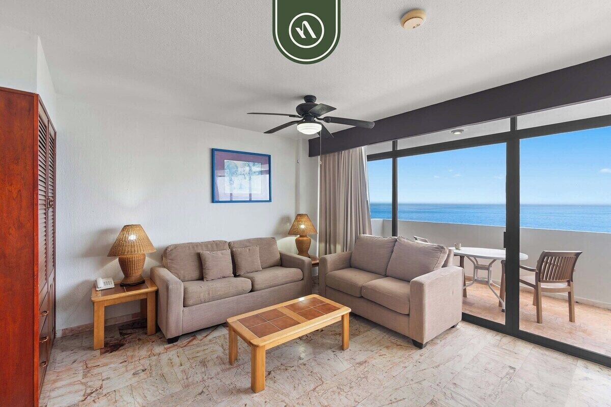 Condo, 1 King Bed with Sofa bed, Balcony, Ocean View (Costa Sur Suite 1) | Living area