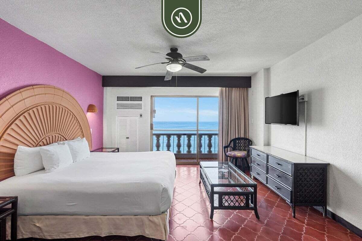 Monolocale, 1 letto king con divano letto, balcone, vista oceano (Costa Sur Estudio 3) | 1 camera, con stile personalizzato, con arredamento individuale
