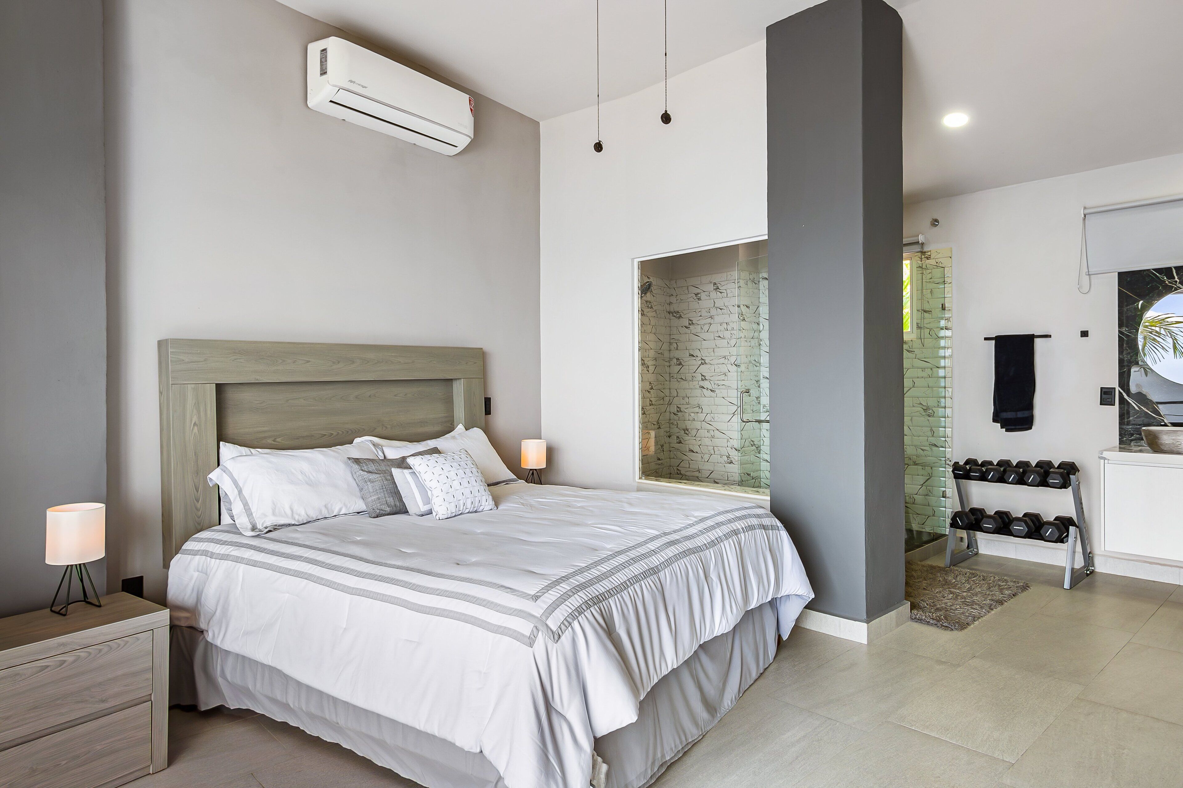 Rumah, Beberapa Tempat Tidur, balkon, pemandangan samudra (Penthouse Gardenias) | 3 kamar tidur dan didekorasi berbeda-beda