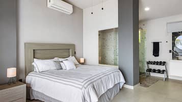 Rumah, Beberapa Tempat Tidur, balkon, pemandangan samudra (Penthouse Gardenias) | 3 kamar tidur dan didekorasi berbeda-beda