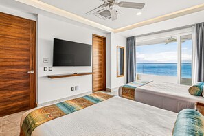 Condo, varias camas, acceso a la alberca, vista al océano (Blue Horizon 1102 at Residences)