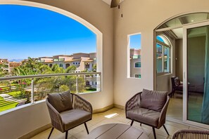 Condo, Multiple Beds, Pool Access (Greenbay Depto 303) | Terrace/patio - Cozy Condo With Loft, Private Balcony and Gorgeous Shared Pool (Nuevo Nayarit)