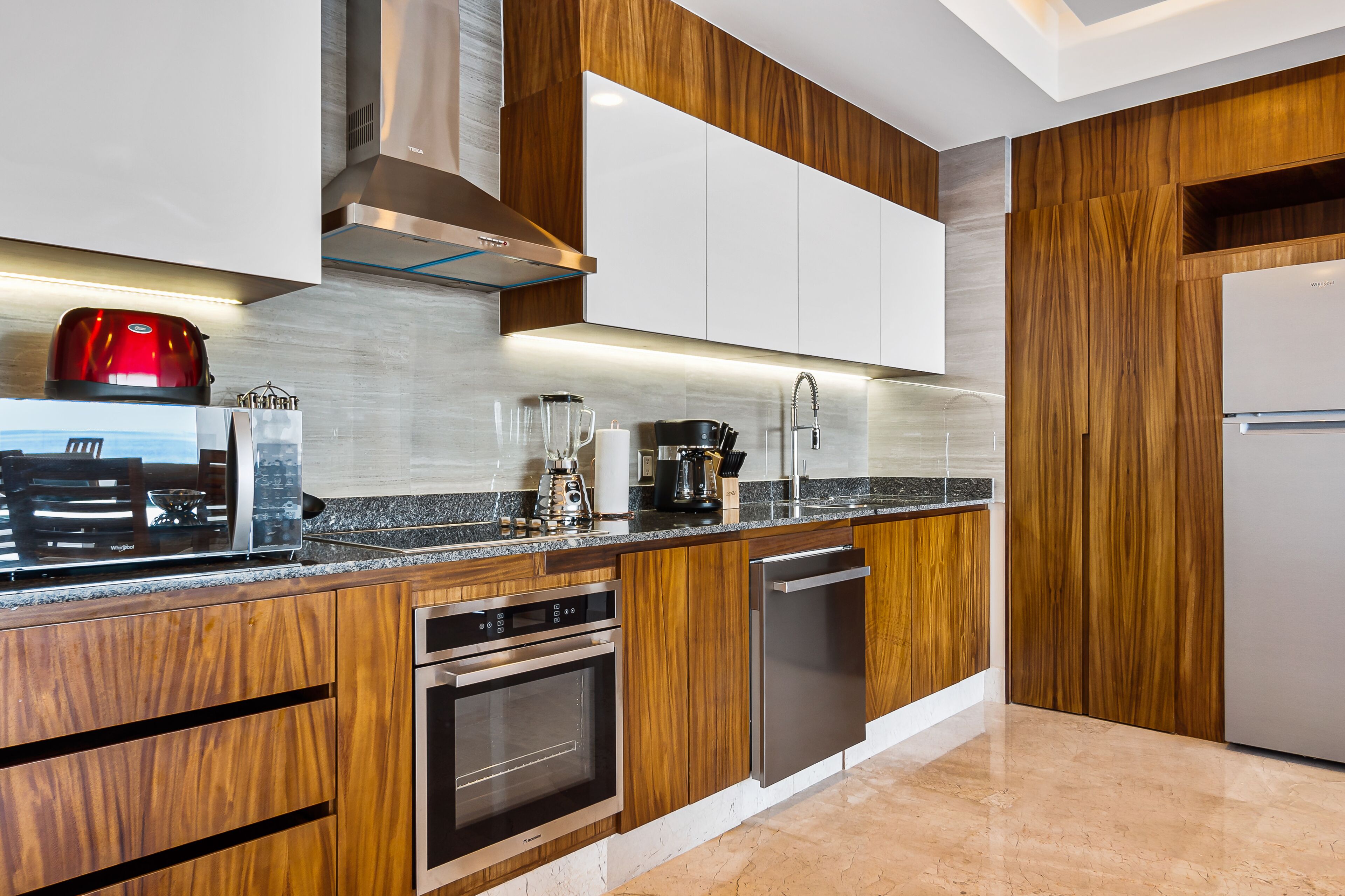 Condo, 1 King Bed with Sofa bed, Pool Access, Ocean View (Blue Horizon 303 at Residences) | Private kitchen