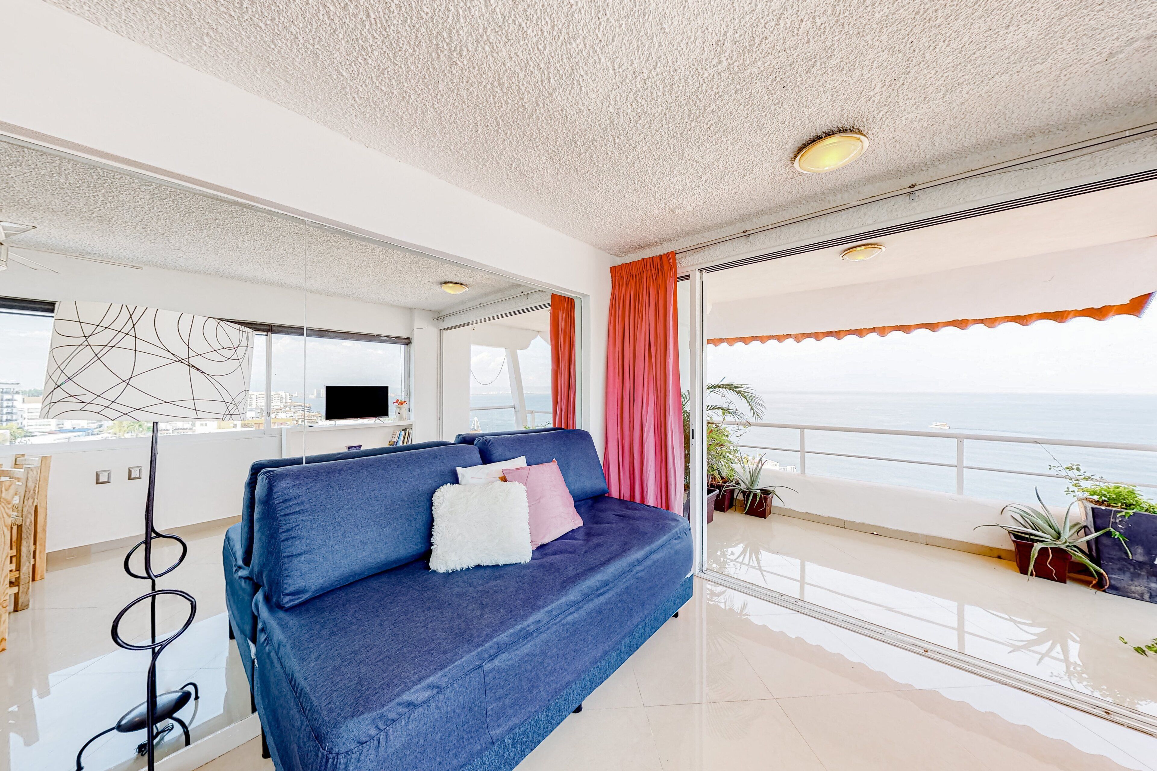 Apartment, Multiple Beds, Pool Access, Ocean View (Torre Malibu, Loft # 805) | Living area