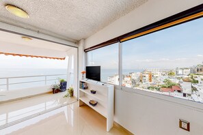 Apartment, Multiple Beds, Pool Access, Ocean View (Torre Malibu, Loft # 805) | Interior - Central Puerto Vallarta Condo With Pool, Ocean Views & Fast Wifi - Walk to Beach (Puerto Vallarta)