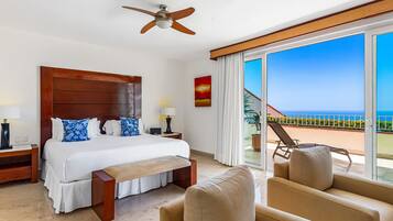 Casa, varias camas, acceso a la alberca, vista al océano (Grand Miramar APH1) | 4 habitaciones, decoración personalizada y muebles diferentes