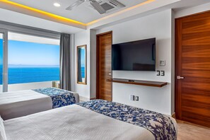 Apartment, Multiple Beds, Pool Access, Ocean View (Blue Horizon 1103 at Residences) | 2 bedrooms, individually decorated, individually furnished, bed sheets - Stunning Oceanfront Apartment With Breathtaking Views and Luxurious Amenities (Puerto Vallarta)